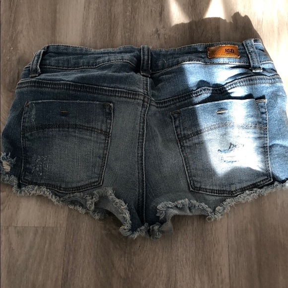 RSQ tully’s brand jean shorts size 0 - Picture 2 of 4